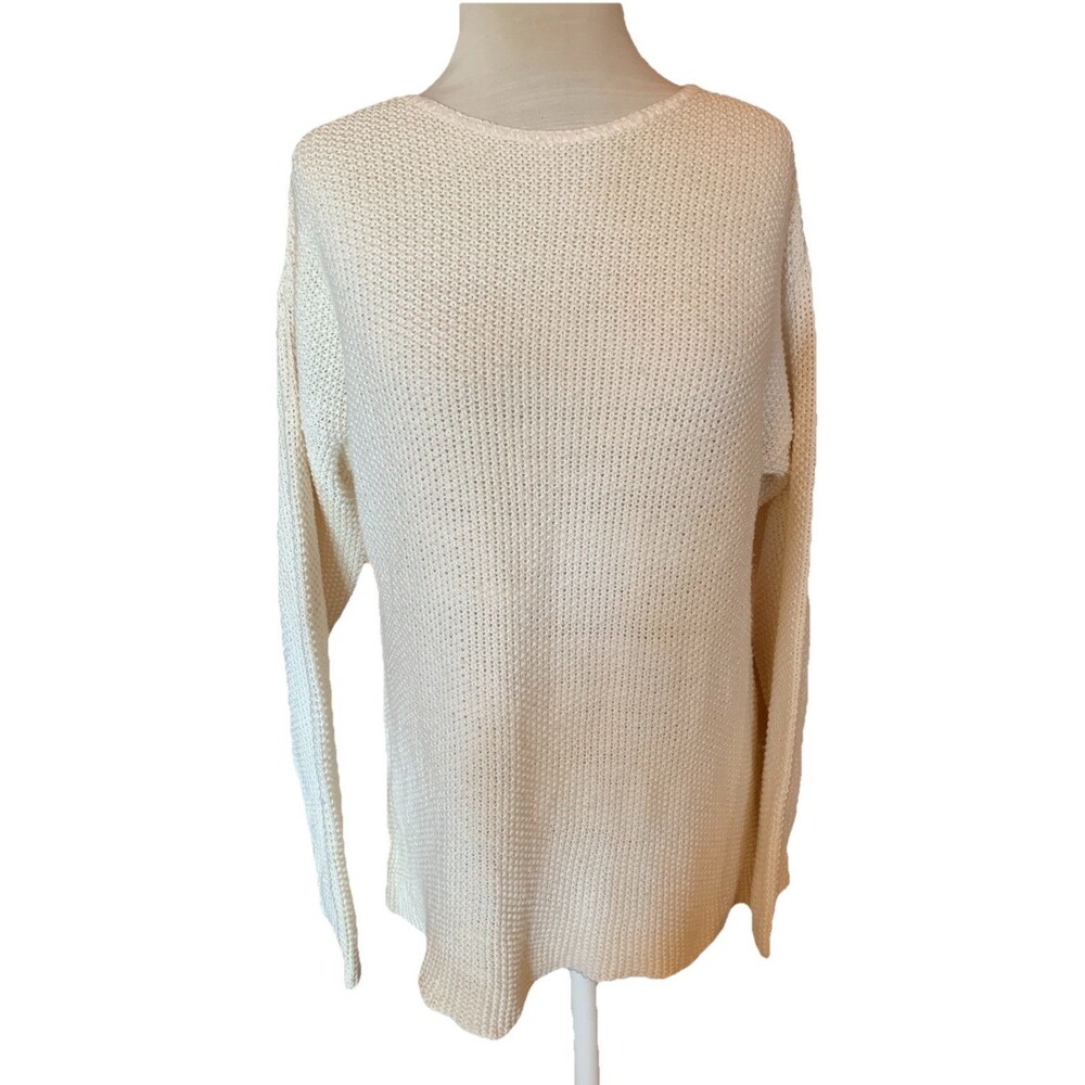Vintage Express Tricot Fisherman Sweater Hong Kong Quiet Luxury Small/Medium